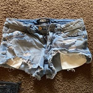 Rewash blue Jean shorts size 3